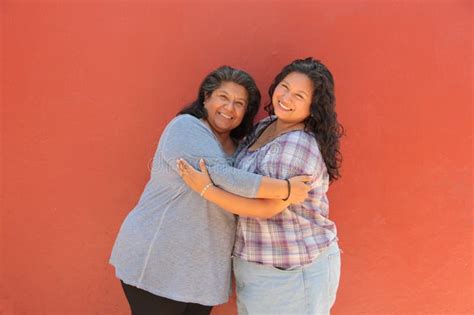 A 50 Year Old Mother And Her 20 Year Old Latina Daughter Show Their Love And Spend Time Together