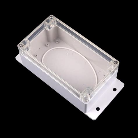 158X90X65mm Clear Waterproof Plastic Electronic Project Box Enclosure