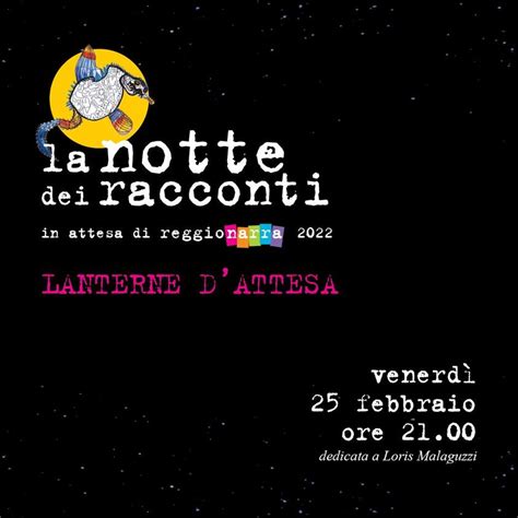 Il Febbraio Torna La Notte Dei Racconti