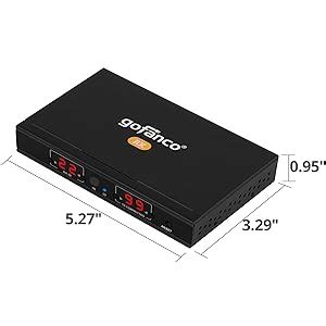 Amazon Gofanco 1080p HDMI Extender Over IP Ethernet Receiver