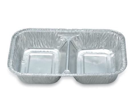 Disposable Compartment Aluminum Foil Tray For Food Aluminum Foil