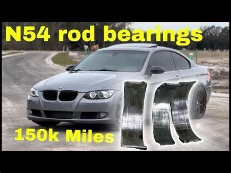 N Rod Bearing Replacement Bmw E I Youtube