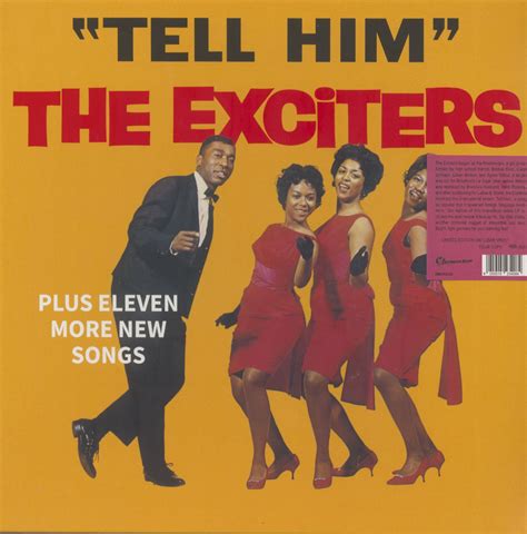 The Exciters LP: Tell Him (LP, clear Vinyl, Ltd.) - Bear Family Records