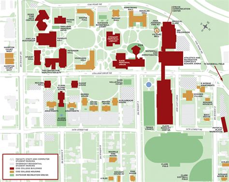 Coe College | Campus Map