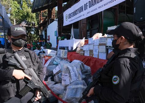 Pdea Destroys P451b Worth Of Illegal Drugs Manila Standard