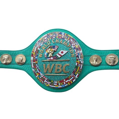 WBC Emerged Championships Boxing Belt 3D With Original Leather - Etsy