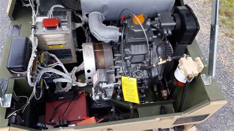 2004 Mep 831a 3kw Diesel Generator For Sale Only 2hrs Sold