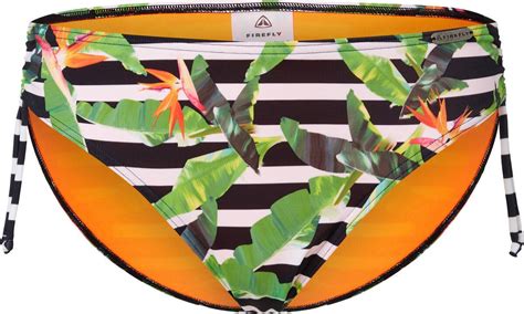 FIREFLY Damen Bikini Hose Ella Mix Match Hosen D Artikelnummer 414798 900 AOP BLACK GREENDARK