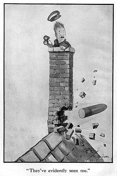 They Ve Evidently Seen Me By Bruce Bairnsfather Our Beautiful Wall Art