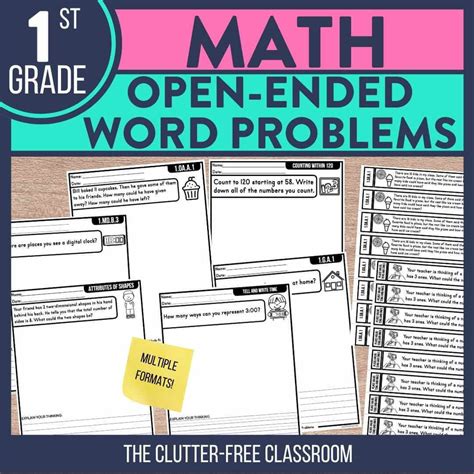 Open Ended Math Questions And Problems For Elementary Students