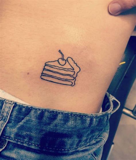 30 Elegant Cake Tattoos You Must Try Xuzinuo Page 3