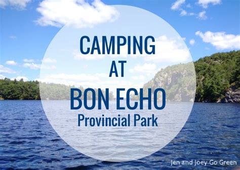 Camping at Bon Echo Provincial Park | Camping and hiking, Camping trips ...