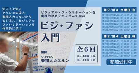 ビジュアル・ファシリテーションの基本から応用まで！実践的な講座で組織の活性化や成果を出す方法を学ぶ（無料体験講座もあります） ビジファシ入門