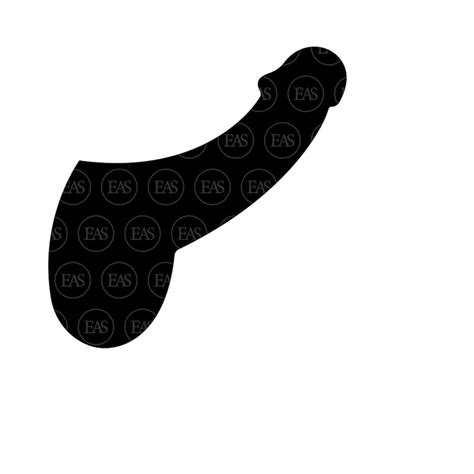 Penis Svg Silhouette Icon Clip Art Vector Cut File For Cri Inspire