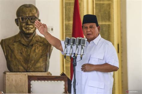 Golkar Dan Pan Resmi Dukung Prabowo Maju Pilpres 2024 Antara News