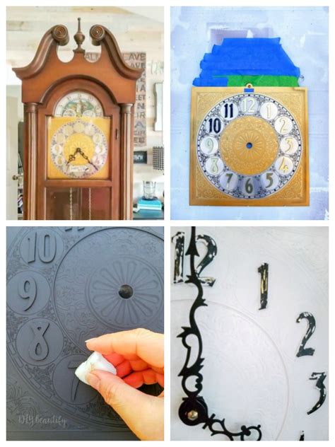 Grandfather Clock Makeover Repurposed Grandfather Clock Grandfather