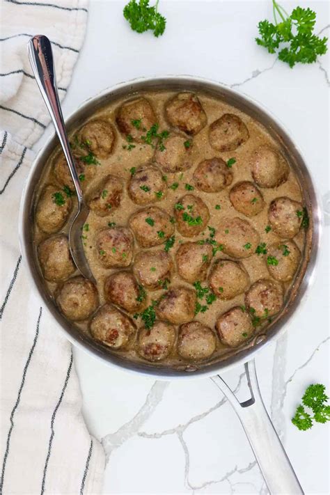 Ground Turkey Swedish Meatballs Recipe