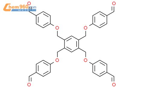 1024915 91 04444 1245 苯四甲氧基 四 苯甲醛 化学式、结构式、分子式、mol、smiles