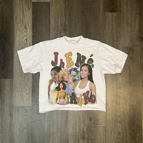 Game Changers Jhene Aiko Oversized Cropped Tee Depop