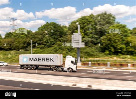 Maersk Container Truck Hi Res Stock Photography And Images Alamy