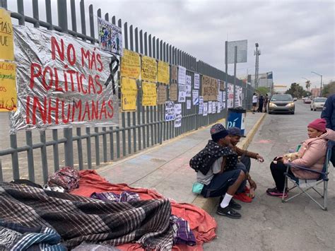 Denuncian Falta De Agua Comida Y Papel En Centro Del Inm El D A Del