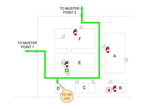 Evacuation Diagrams - precice and detailed. Free Quotations.