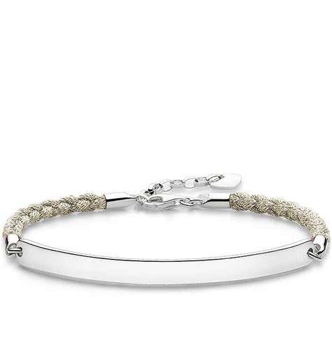 Thomas Sabo LBA0029 173 19 L19 5v Magic LOVE BRIDGE Silver Armband