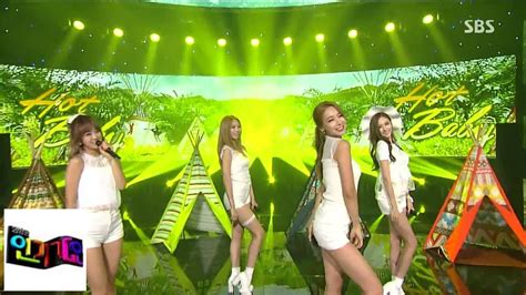 베스티 BESTie Hot Baby 핫베이비 인기가요 Inkigayo YouTube
