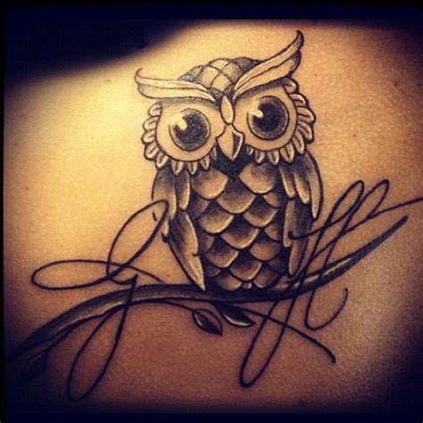 80 Cute Owl Tattoo Designs To Ink Cute Owl Tattoo Owl Tattoo Design