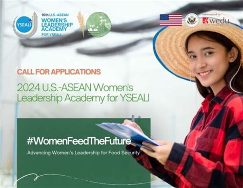 U S ASEAN Womens Leadership Academy For YSEALI 2024 Fully Funded