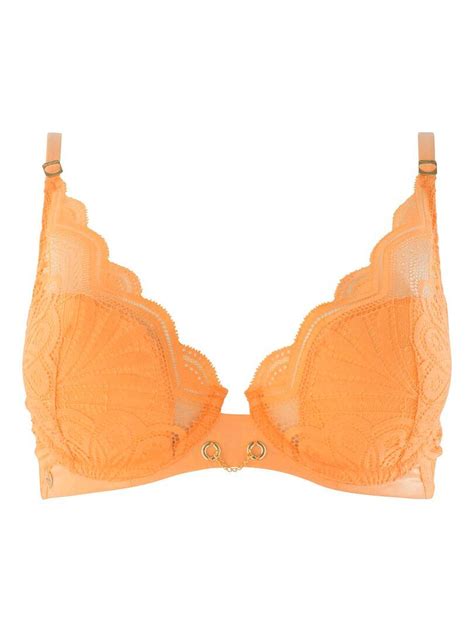 Soutien Gorge Ampliforme Coque Moul E Laura Morgan Orange Corail