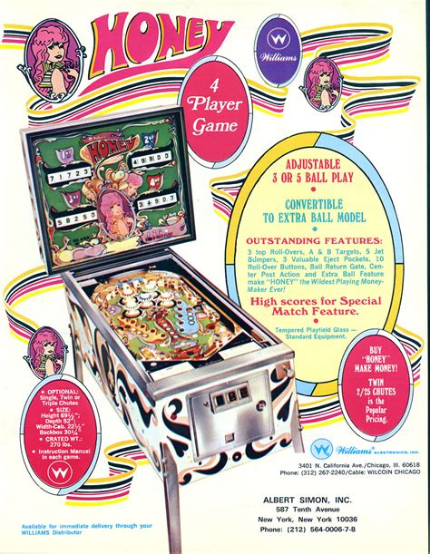 Honey Williams Flyer Pinball Nirvana