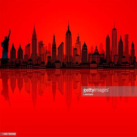 New York City Skyline Silhouette High-Res Vector Graphic - Getty Images
