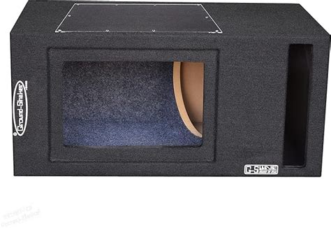 Amazon 10 Single Vented Slot Ported Bandpass Sub Box Subwoofer