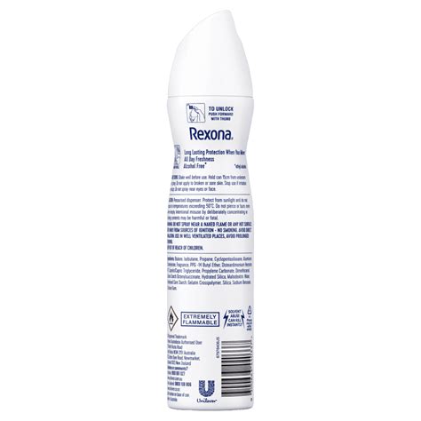 Rexona Cotton Dry Anti Perspirant Spray 250ml Discount Chemist