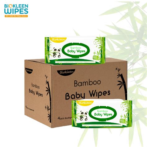 Biokleen Customized Label Natural Pure Water Wipes Organic