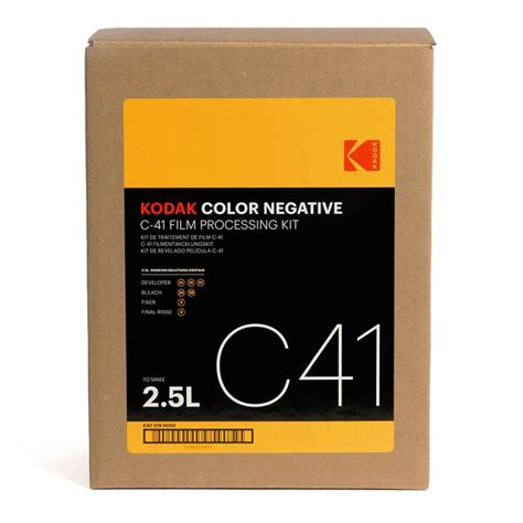 Kodak Flexicolor C41 Kit For Processing Color Negative Film 25l