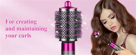 Ytchyysk Large Round Volumizing Brush For Dyson Airwrap Hair Styler