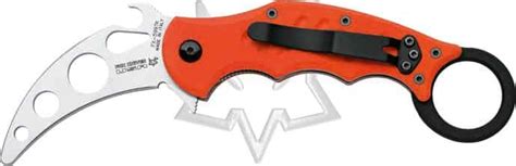 Fox Training Small Karambit 420c Blade G10 Handle Folding Knife