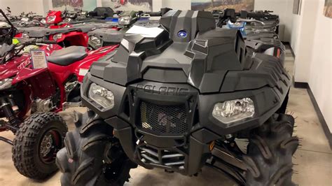 2019 Polaris Sportsman 850 High Lifter Edition Cruiser Black Oshkosh