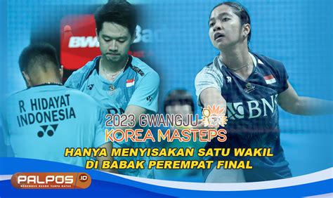 Rekap Hasil Korea Masters Kevin Rahmat Kandas Merah Putih Hanya