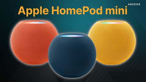 Apple Homepod Mini Schnappt Euch Den Smart Lautsprecher Jetzt G Nstig