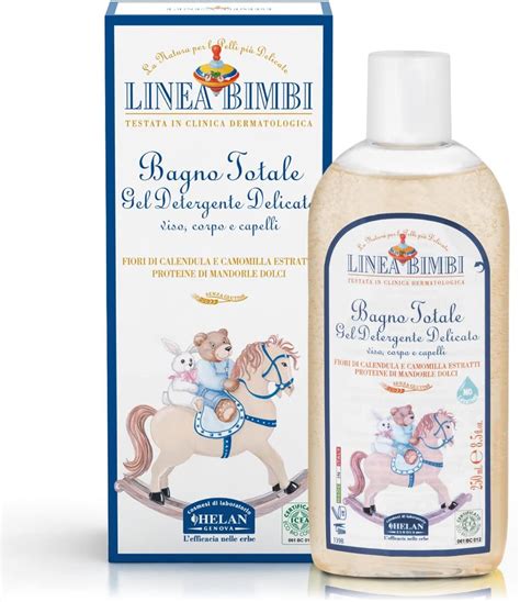 Helan Linea Bimbi Bio Gel Detergente Delicato Bagnoschiuma E Shampoo