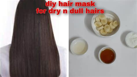 Hair Mask Using Banana Honey And Curd With Benefits Quarantine