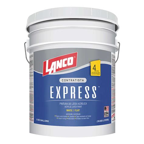 Pintura De Látex Express Base Tint De 5 Galones Lanco Ec382 2 Do It Center