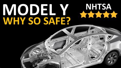 Why The Tesla Model Y Is So Safe And Received A 5 Star Nhtsa Rating Youtube