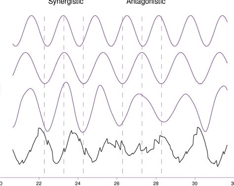 A Section Of The Trace Shown In Fig 1 On An Expanded Time Scale To