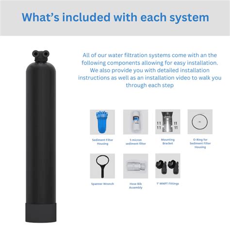 Whole House Water Filter System - SpringWell Water