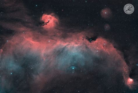 Nebulosa Gabbiano Ic Apod By Astronomia