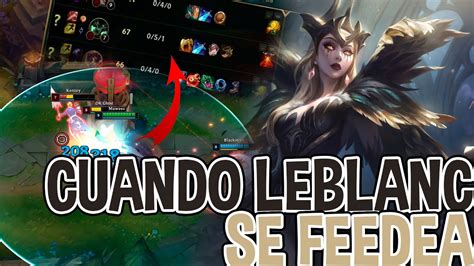 Destruyendo A Viktor Con Leblanc Leblanc Vs Viktor S11 Leblanc Gameplay